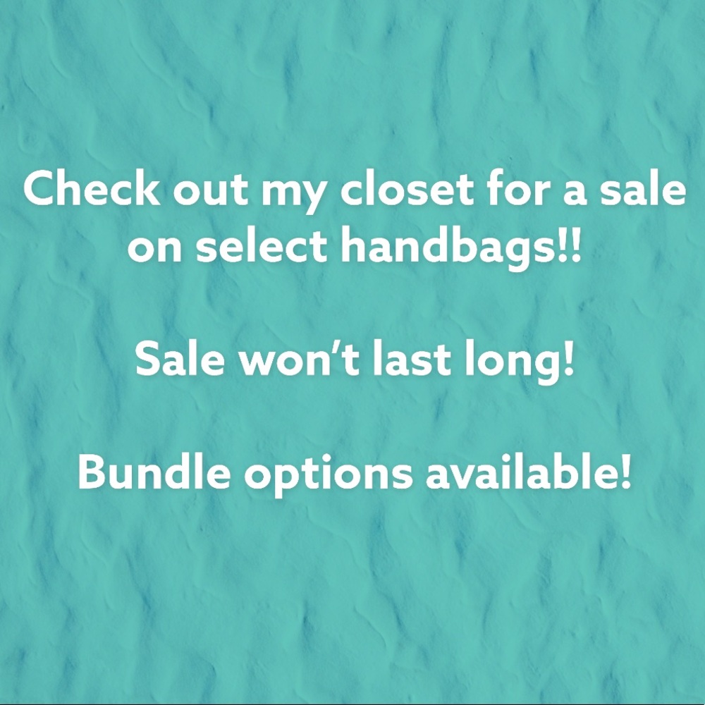 🔥Sale on handbags!!🔥